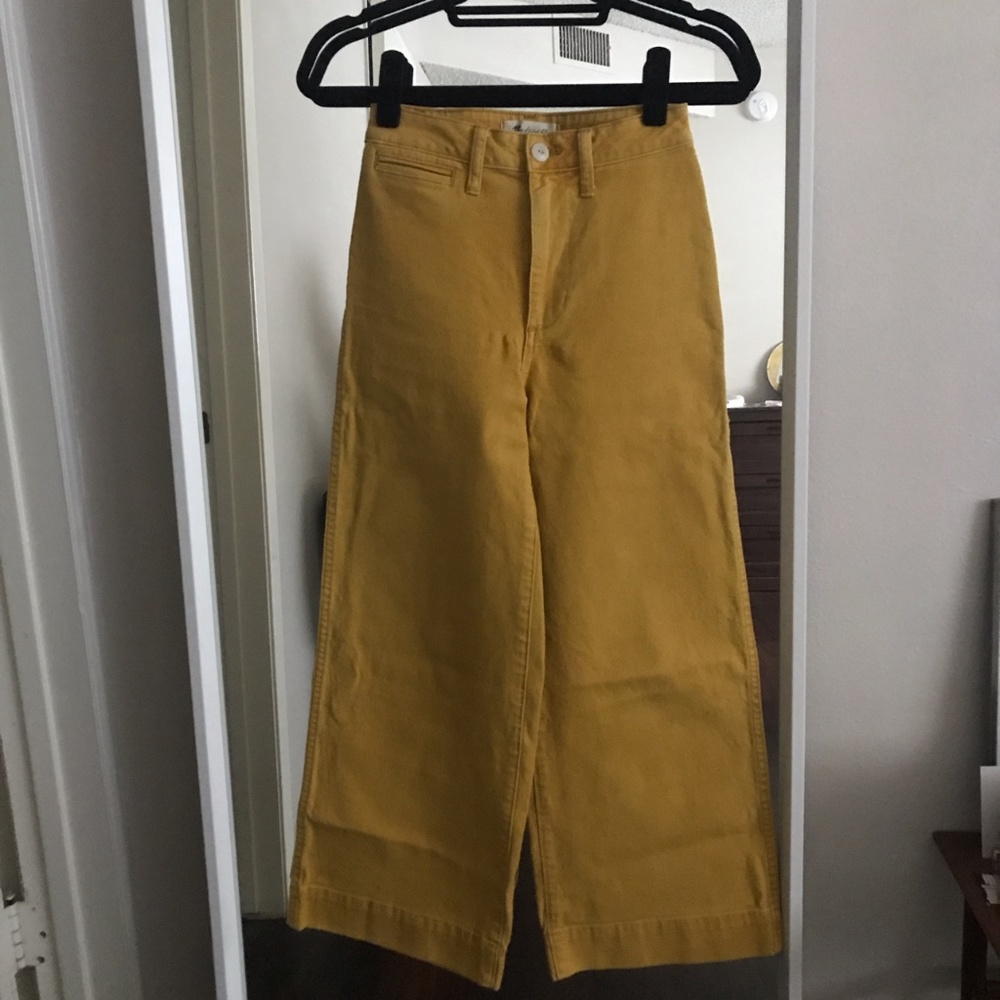 Madewell Wide Leg Crop Pant